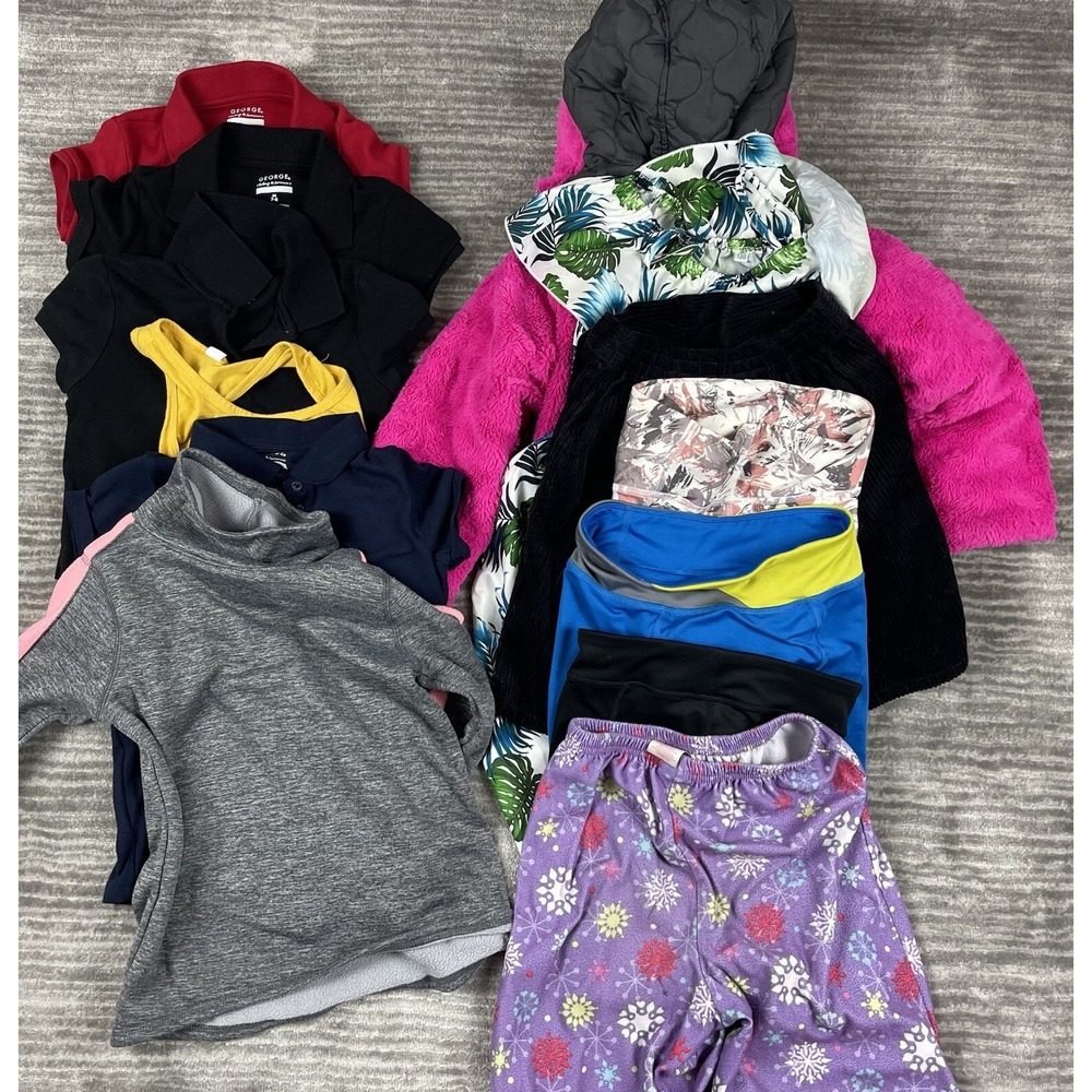 Lot of 13 Girls Clothing 7-8 Nike Pistachio George‎ etc+
